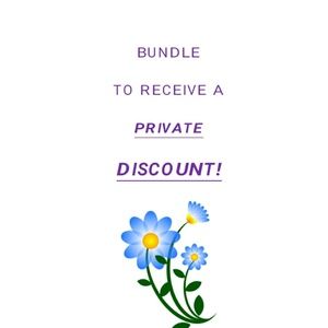 Bundle for a discount!